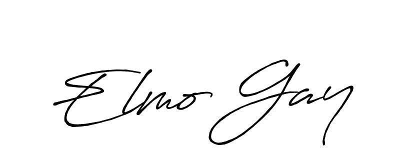 It looks lik you need a new signature style for name Elmo Gay. Design unique handwritten (Antro_Vectra_Bolder) signature with our free signature maker in just a few clicks. Elmo Gay signature style 7 images and pictures png