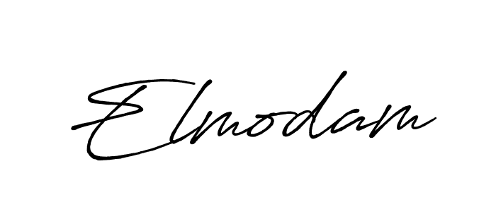 Design your own signature with our free online signature maker. With this signature software, you can create a handwritten (Antro_Vectra_Bolder) signature for name Elmodam. Elmodam signature style 7 images and pictures png