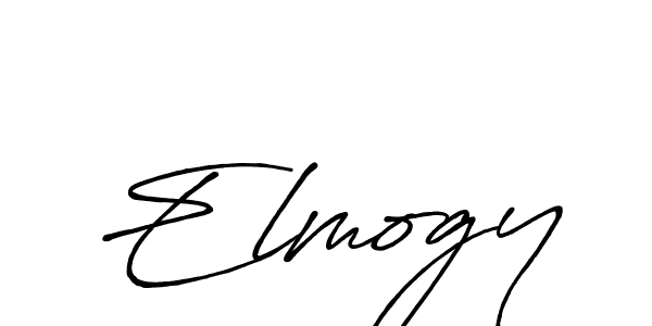 Use a signature maker to create a handwritten signature online. With this signature software, you can design (Antro_Vectra_Bolder) your own signature for name Elmogy. Elmogy signature style 7 images and pictures png