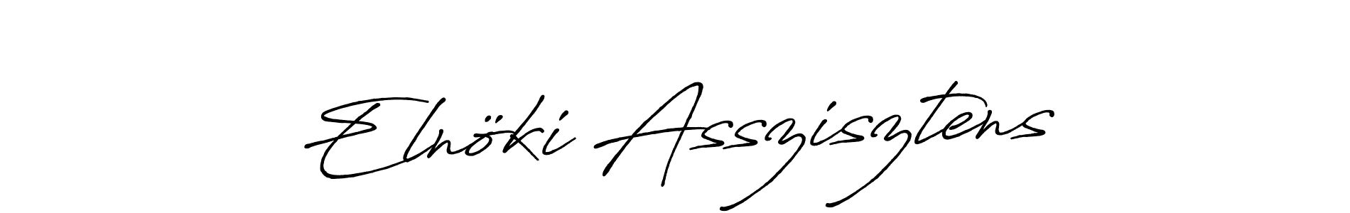 Also You can easily find your signature by using the search form. We will create Elnöki Asszisztens name handwritten signature images for you free of cost using Antro_Vectra_Bolder sign style. Elnöki Asszisztens signature style 7 images and pictures png