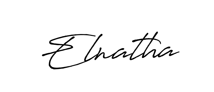 It looks lik you need a new signature style for name Elnatha. Design unique handwritten (Antro_Vectra_Bolder) signature with our free signature maker in just a few clicks. Elnatha signature style 7 images and pictures png