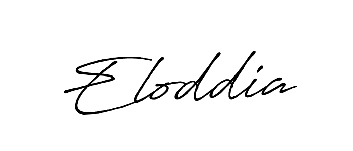 Create a beautiful signature design for name Eloddia. With this signature (Antro_Vectra_Bolder) fonts, you can make a handwritten signature for free. Eloddia signature style 7 images and pictures png