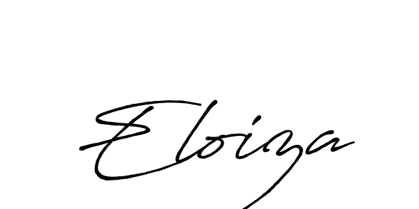 Design your own signature with our free online signature maker. With this signature software, you can create a handwritten (Antro_Vectra_Bolder) signature for name Eloiza. Eloiza signature style 7 images and pictures png