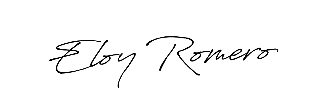 Make a short Eloy Romero signature style. Manage your documents anywhere anytime using Antro_Vectra_Bolder. Create and add eSignatures, submit forms, share and send files easily. Eloy Romero signature style 7 images and pictures png
