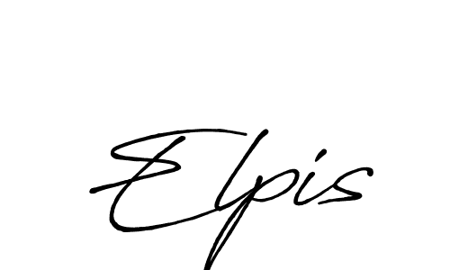 Antro_Vectra_Bolder is a professional signature style that is perfect for those who want to add a touch of class to their signature. It is also a great choice for those who want to make their signature more unique. Get Elpis name to fancy signature for free. Elpis signature style 7 images and pictures png