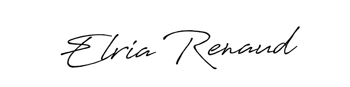 The best way (Antro_Vectra_Bolder) to make a short signature is to pick only two or three words in your name. The name Elria Renaud include a total of six letters. For converting this name. Elria Renaud signature style 7 images and pictures png