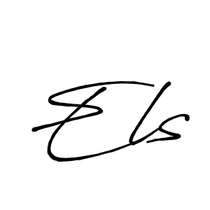 Create a beautiful signature design for name Els. With this signature (Antro_Vectra_Bolder) fonts, you can make a handwritten signature for free. Els signature style 7 images and pictures png