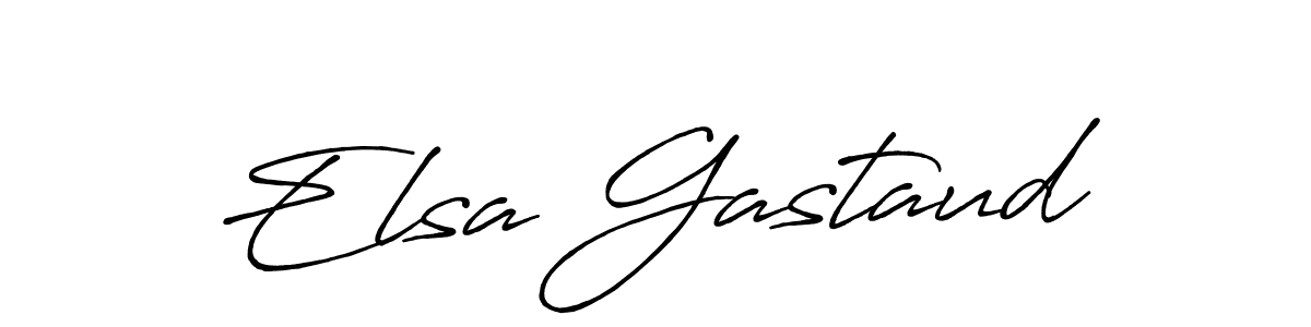 Antro_Vectra_Bolder is a professional signature style that is perfect for those who want to add a touch of class to their signature. It is also a great choice for those who want to make their signature more unique. Get Elsa Gastaud name to fancy signature for free. Elsa Gastaud signature style 7 images and pictures png