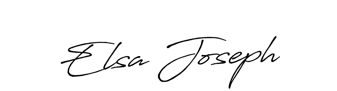 Best and Professional Signature Style for Elsa Joseph. Antro_Vectra_Bolder Best Signature Style Collection. Elsa Joseph signature style 7 images and pictures png