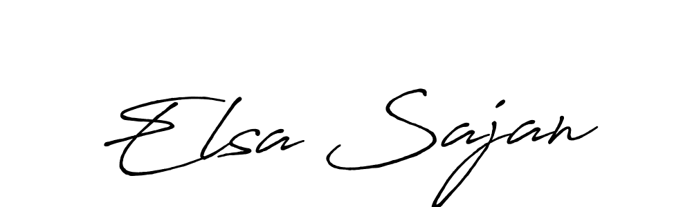 Here are the top 10 professional signature styles for the name Elsa Sajan. These are the best autograph styles you can use for your name. Elsa Sajan signature style 7 images and pictures png