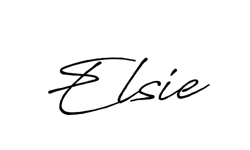 Elsie stylish signature style. Best Handwritten Sign (Antro_Vectra_Bolder) for my name. Handwritten Signature Collection Ideas for my name Elsie. Elsie signature style 7 images and pictures png