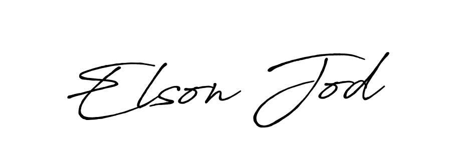 Here are the top 10 professional signature styles for the name Elson Jod. These are the best autograph styles you can use for your name. Elson Jod signature style 7 images and pictures png