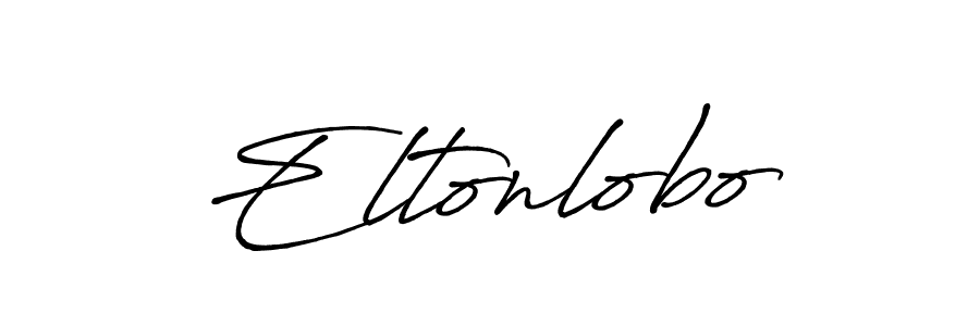 Create a beautiful signature design for name Eltonlobo. With this signature (Antro_Vectra_Bolder) fonts, you can make a handwritten signature for free. Eltonlobo signature style 7 images and pictures png