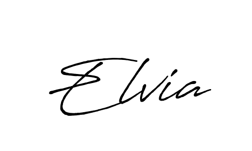 Also we have Elvia name is the best signature style. Create professional handwritten signature collection using Antro_Vectra_Bolder autograph style. Elvia signature style 7 images and pictures png