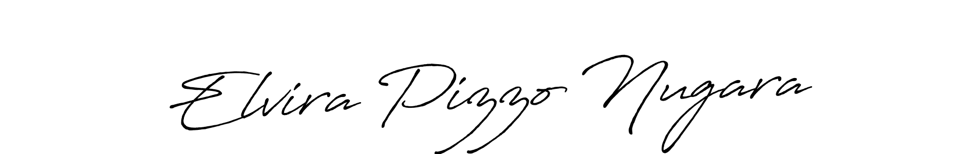 Make a short Elvira Pizzo Nugara signature style. Manage your documents anywhere anytime using Antro_Vectra_Bolder. Create and add eSignatures, submit forms, share and send files easily. Elvira Pizzo Nugara signature style 7 images and pictures png