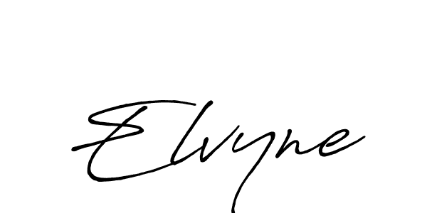 Similarly Antro_Vectra_Bolder is the best handwritten signature design. Signature creator online .You can use it as an online autograph creator for name Elvyne. Elvyne signature style 7 images and pictures png