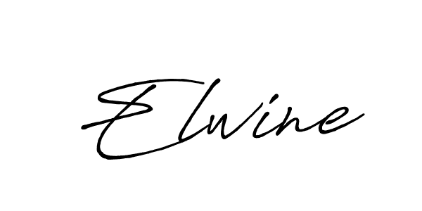 Create a beautiful signature design for name Elwine. With this signature (Antro_Vectra_Bolder) fonts, you can make a handwritten signature for free. Elwine signature style 7 images and pictures png