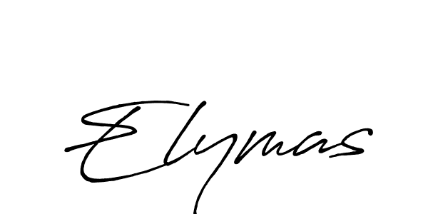 How to make Elymas name signature. Use Antro_Vectra_Bolder style for creating short signs online. This is the latest handwritten sign. Elymas signature style 7 images and pictures png