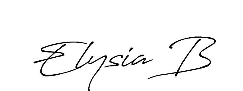 You can use this online signature creator to create a handwritten signature for the name Elysia B. This is the best online autograph maker. Elysia B signature style 7 images and pictures png