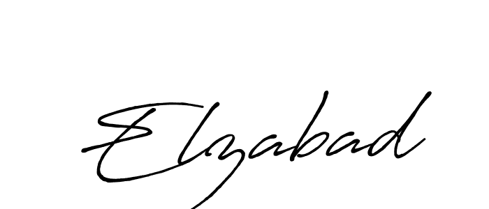 Also You can easily find your signature by using the search form. We will create Elzabad name handwritten signature images for you free of cost using Antro_Vectra_Bolder sign style. Elzabad signature style 7 images and pictures png