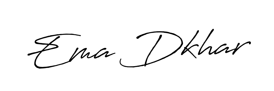 The best way (Antro_Vectra_Bolder) to make a short signature is to pick only two or three words in your name. The name Ema Dkhar include a total of six letters. For converting this name. Ema Dkhar signature style 7 images and pictures png