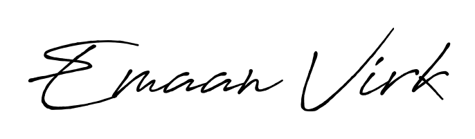 How to Draw Emaan Virk signature style? Antro_Vectra_Bolder is a latest design signature styles for name Emaan Virk. Emaan Virk signature style 7 images and pictures png
