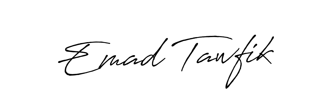 Once you've used our free online signature maker to create your best signature Antro_Vectra_Bolder style, it's time to enjoy all of the benefits that Emad Tawfik name signing documents. Emad Tawfik signature style 7 images and pictures png