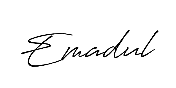 See photos of Emadul official signature by Spectra . Check more albums & portfolios. Read reviews & check more about Antro_Vectra_Bolder font. Emadul signature style 7 images and pictures png