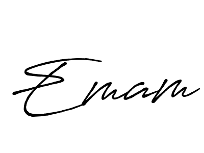You should practise on your own different ways (Antro_Vectra_Bolder) to write your name (Emam) in signature. don't let someone else do it for you. Emam signature style 7 images and pictures png