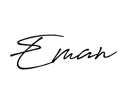 Also You can easily find your signature by using the search form. We will create Eman name handwritten signature images for you free of cost using Antro_Vectra_Bolder sign style. Eman signature style 7 images and pictures png