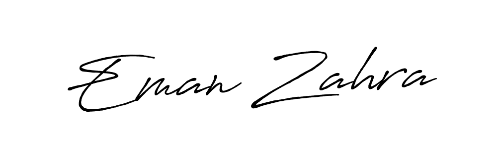 if you are searching for the best signature style for your name Eman Zahra. so please give up your signature search. here we have designed multiple signature styles  using Antro_Vectra_Bolder. Eman Zahra signature style 7 images and pictures png