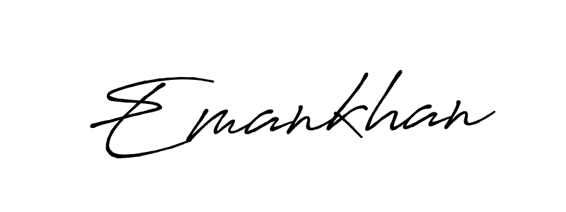 Emankhan stylish signature style. Best Handwritten Sign (Antro_Vectra_Bolder) for my name. Handwritten Signature Collection Ideas for my name Emankhan. Emankhan signature style 7 images and pictures png
