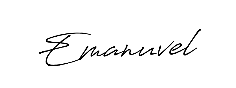 Also You can easily find your signature by using the search form. We will create Emanuvel name handwritten signature images for you free of cost using Antro_Vectra_Bolder sign style. Emanuvel signature style 7 images and pictures png