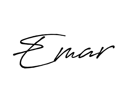It looks lik you need a new signature style for name Emar. Design unique handwritten (Antro_Vectra_Bolder) signature with our free signature maker in just a few clicks. Emar signature style 7 images and pictures png