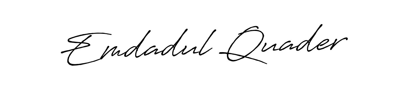 Here are the top 10 professional signature styles for the name Emdadul Quader. These are the best autograph styles you can use for your name. Emdadul Quader signature style 7 images and pictures png