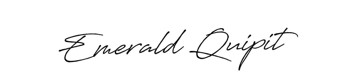 How to Draw Emerald Quipit signature style? Antro_Vectra_Bolder is a latest design signature styles for name Emerald Quipit. Emerald Quipit signature style 7 images and pictures png