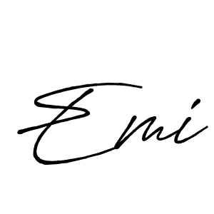 Once you've used our free online signature maker to create your best signature Antro_Vectra_Bolder style, it's time to enjoy all of the benefits that Emi name signing documents. Emi signature style 7 images and pictures png