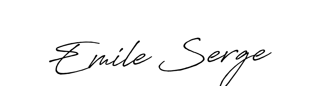 Antro_Vectra_Bolder is a professional signature style that is perfect for those who want to add a touch of class to their signature. It is also a great choice for those who want to make their signature more unique. Get Emile Serge name to fancy signature for free. Emile Serge signature style 7 images and pictures png