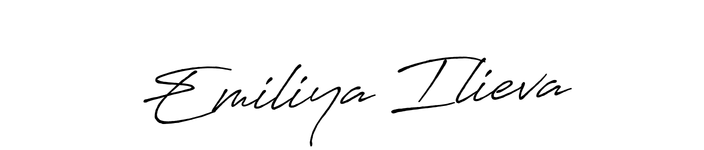 Once you've used our free online signature maker to create your best signature Antro_Vectra_Bolder style, it's time to enjoy all of the benefits that Emiliya Ilieva name signing documents. Emiliya Ilieva signature style 7 images and pictures png