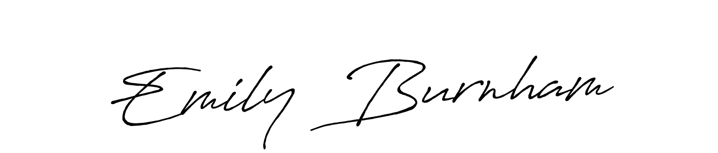 Make a short Emily  Burnham signature style. Manage your documents anywhere anytime using Antro_Vectra_Bolder. Create and add eSignatures, submit forms, share and send files easily. Emily  Burnham signature style 7 images and pictures png