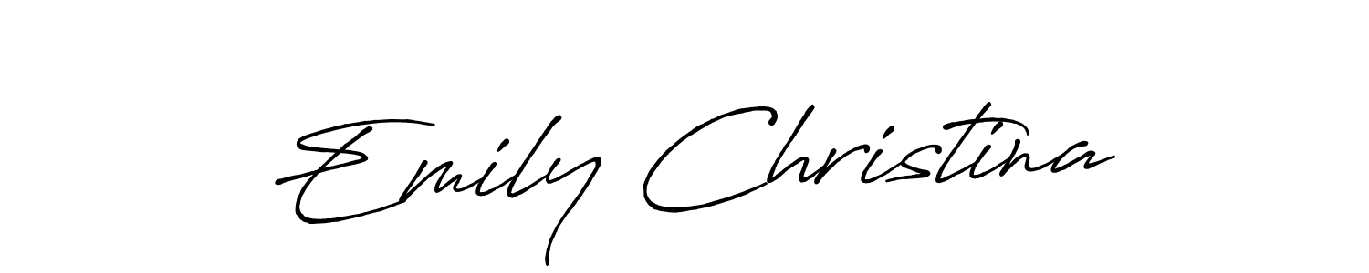 This is the best signature style for the Emily Christina name. Also you like these signature font (Antro_Vectra_Bolder). Mix name signature. Emily Christina signature style 7 images and pictures png