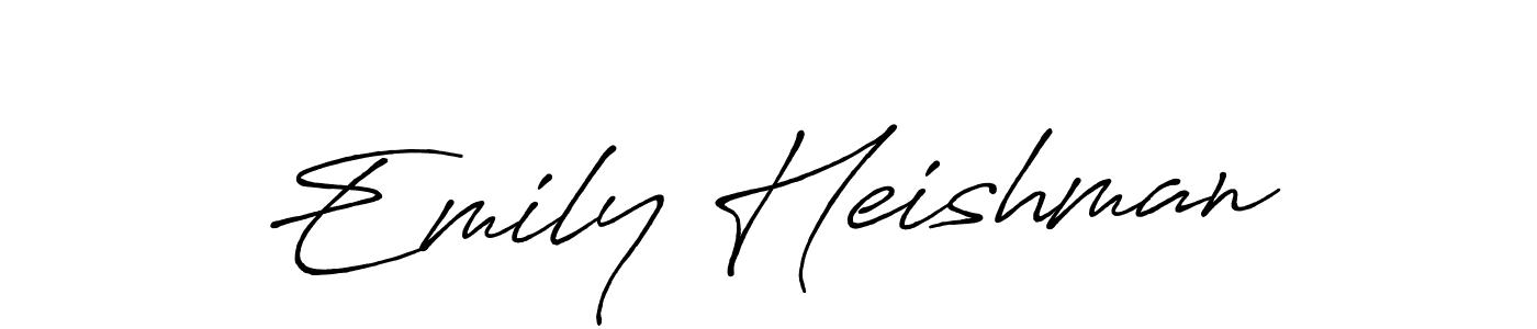 Once you've used our free online signature maker to create your best signature Antro_Vectra_Bolder style, it's time to enjoy all of the benefits that Emily Heishman name signing documents. Emily Heishman signature style 7 images and pictures png