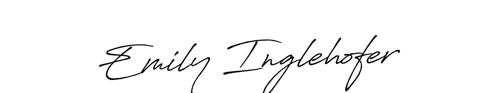 Make a short Emily Inglehofer signature style. Manage your documents anywhere anytime using Antro_Vectra_Bolder. Create and add eSignatures, submit forms, share and send files easily. Emily Inglehofer signature style 7 images and pictures png