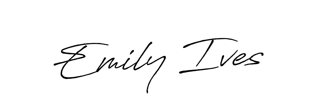 Once you've used our free online signature maker to create your best signature Antro_Vectra_Bolder style, it's time to enjoy all of the benefits that Emily Ives name signing documents. Emily Ives signature style 7 images and pictures png