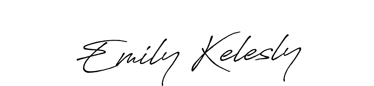 Also we have Emily Kelesly name is the best signature style. Create professional handwritten signature collection using Antro_Vectra_Bolder autograph style. Emily Kelesly signature style 7 images and pictures png