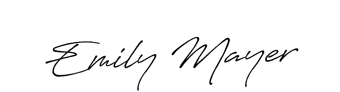 Once you've used our free online signature maker to create your best signature Antro_Vectra_Bolder style, it's time to enjoy all of the benefits that Emily Mayer name signing documents. Emily Mayer signature style 7 images and pictures png