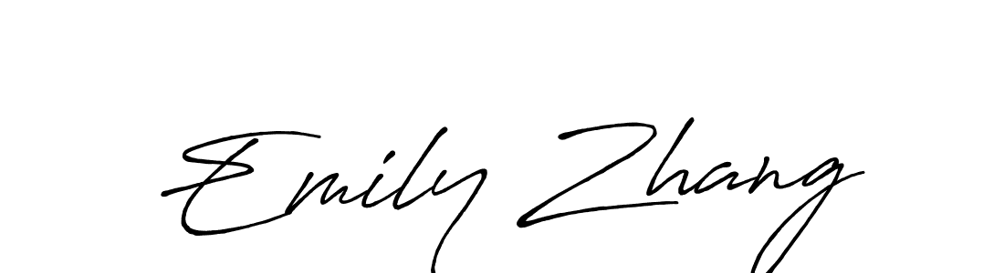 Once you've used our free online signature maker to create your best signature Antro_Vectra_Bolder style, it's time to enjoy all of the benefits that Emily Zhang name signing documents. Emily Zhang signature style 7 images and pictures png
