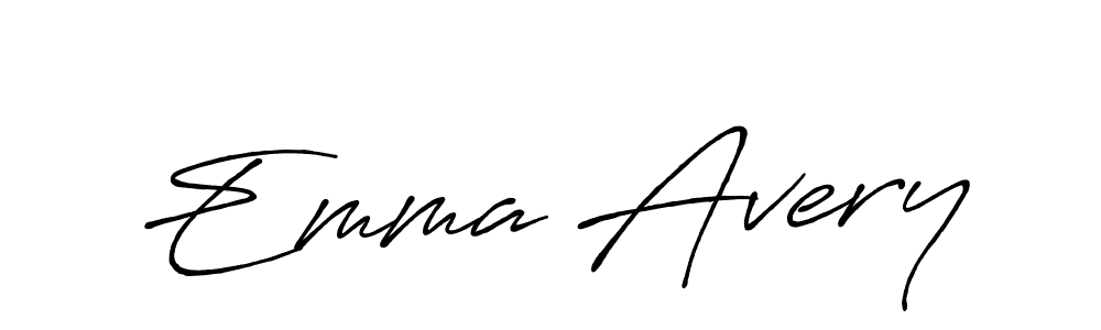 You should practise on your own different ways (Antro_Vectra_Bolder) to write your name (Emma Avery) in signature. don't let someone else do it for you. Emma Avery signature style 7 images and pictures png