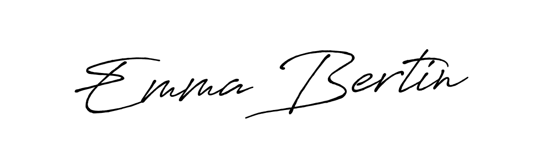 Make a short Emma Bertin signature style. Manage your documents anywhere anytime using Antro_Vectra_Bolder. Create and add eSignatures, submit forms, share and send files easily. Emma Bertin signature style 7 images and pictures png