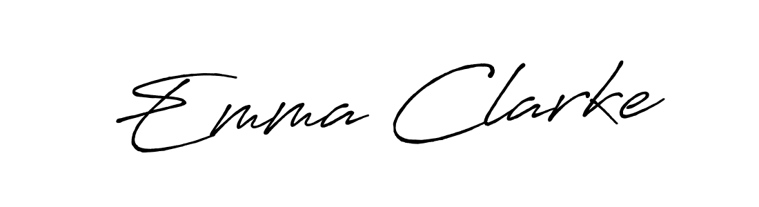 Similarly Antro_Vectra_Bolder is the best handwritten signature design. Signature creator online .You can use it as an online autograph creator for name Emma Clarke. Emma Clarke signature style 7 images and pictures png